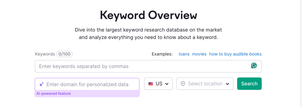 Keyword Overview Discover New Ideas with Keyword Explorer min