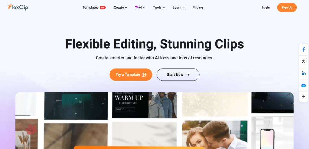 Online Video Editor Make Videos for Free FlexClip min